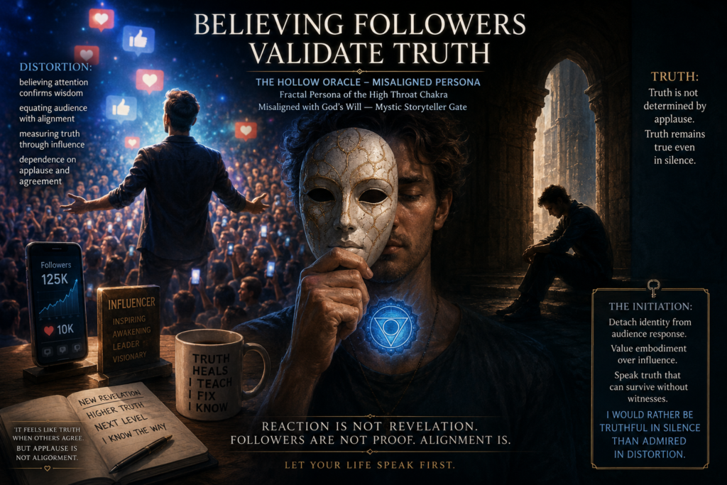 Believing Followers Validate Truth