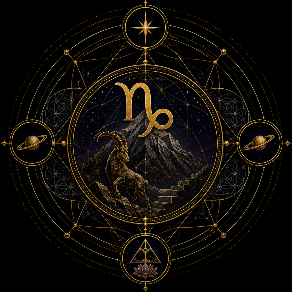 Capricorn sigil and geometry
