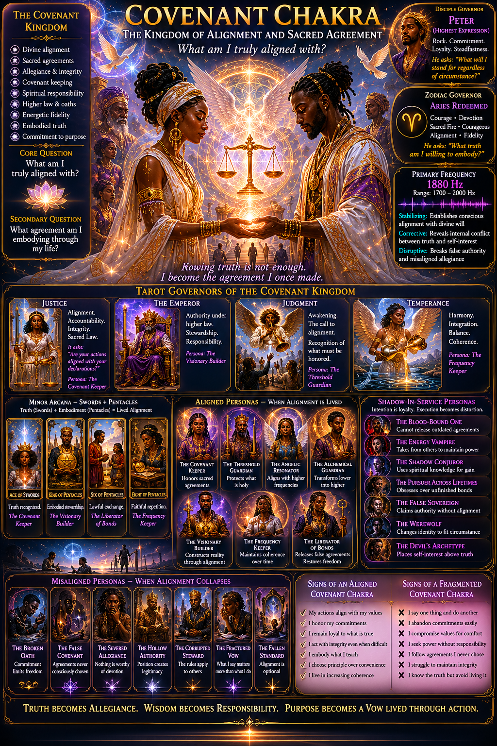 Covenant chakra: alignment and sacred agreement