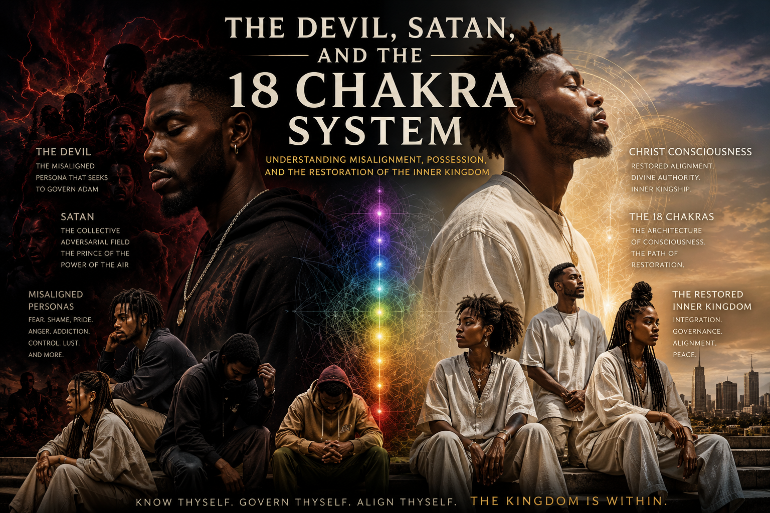 The Devil, Satan, and the 18 Chakra System