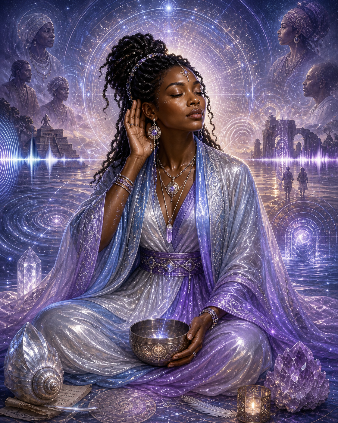 Echo Listener aligned, causal chakra