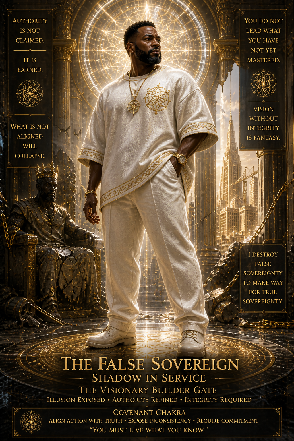 False Sovereign, Shadow in Service, Covenant chakra