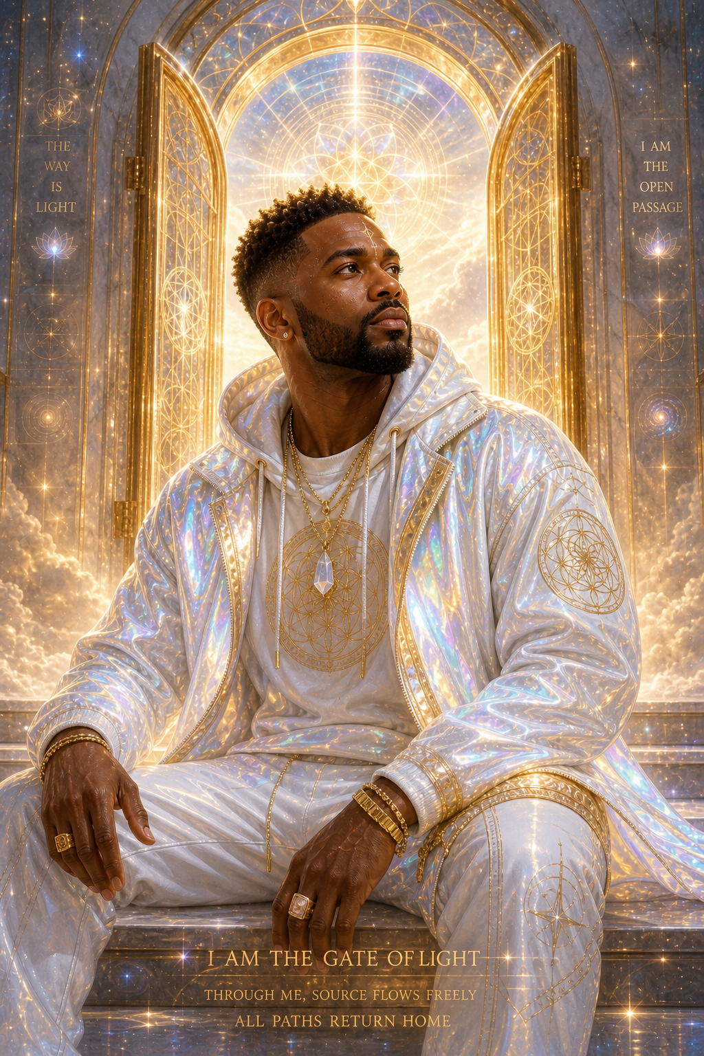 Gate of Light aligned, stellar gateway chakra