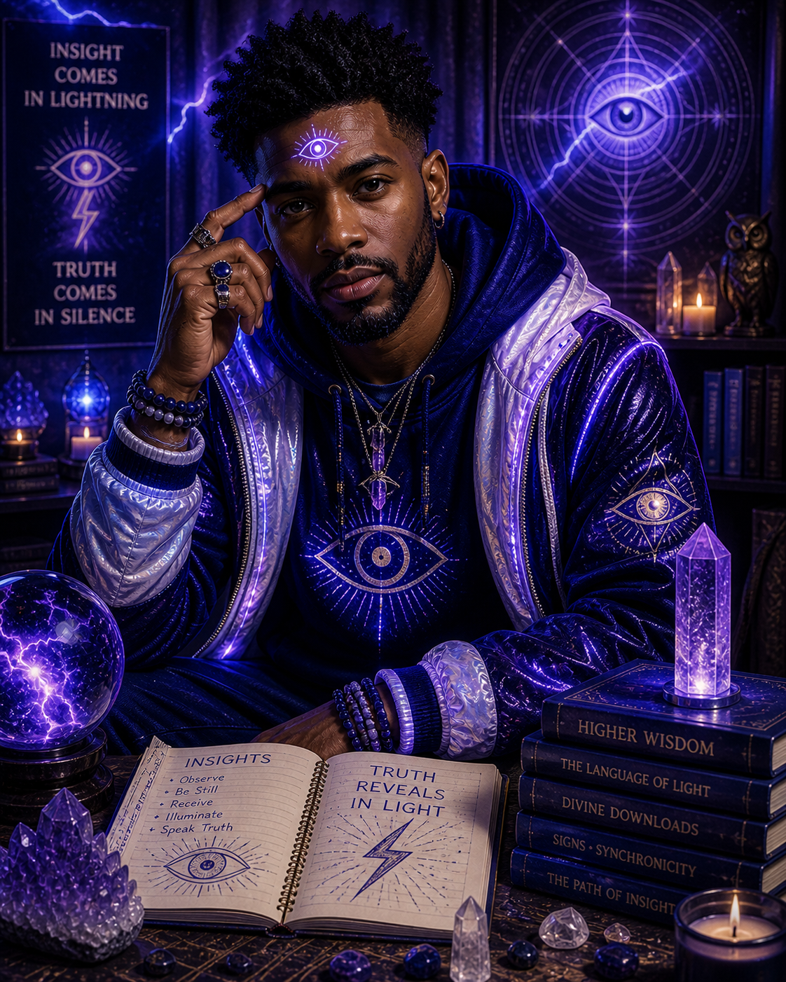Insight Bringer aligned, third eye chakra