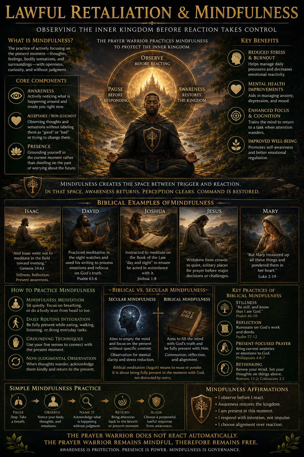 Lawful Retaliation & Mindfulness