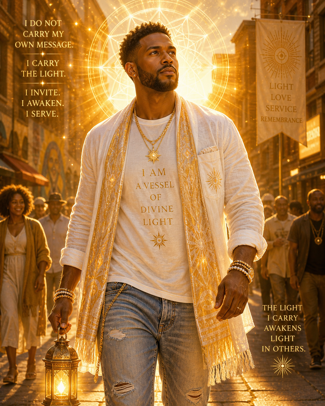 Light Missionary aligned, soul star chakra