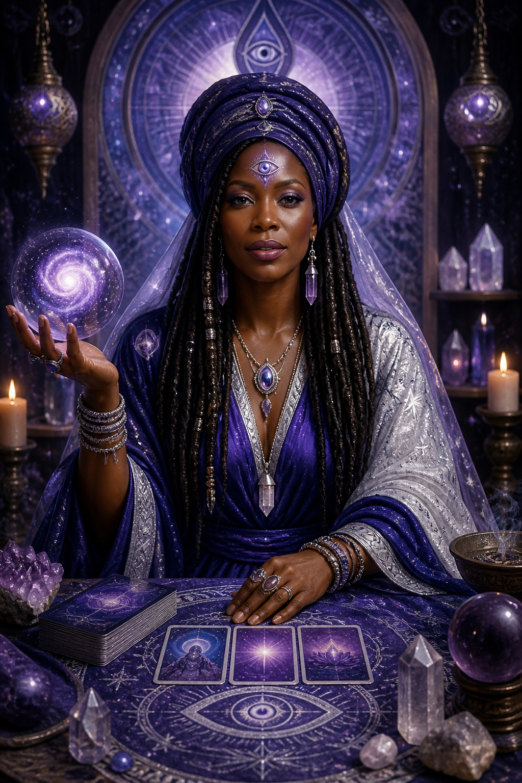 Oracle aligned, third eye chakra