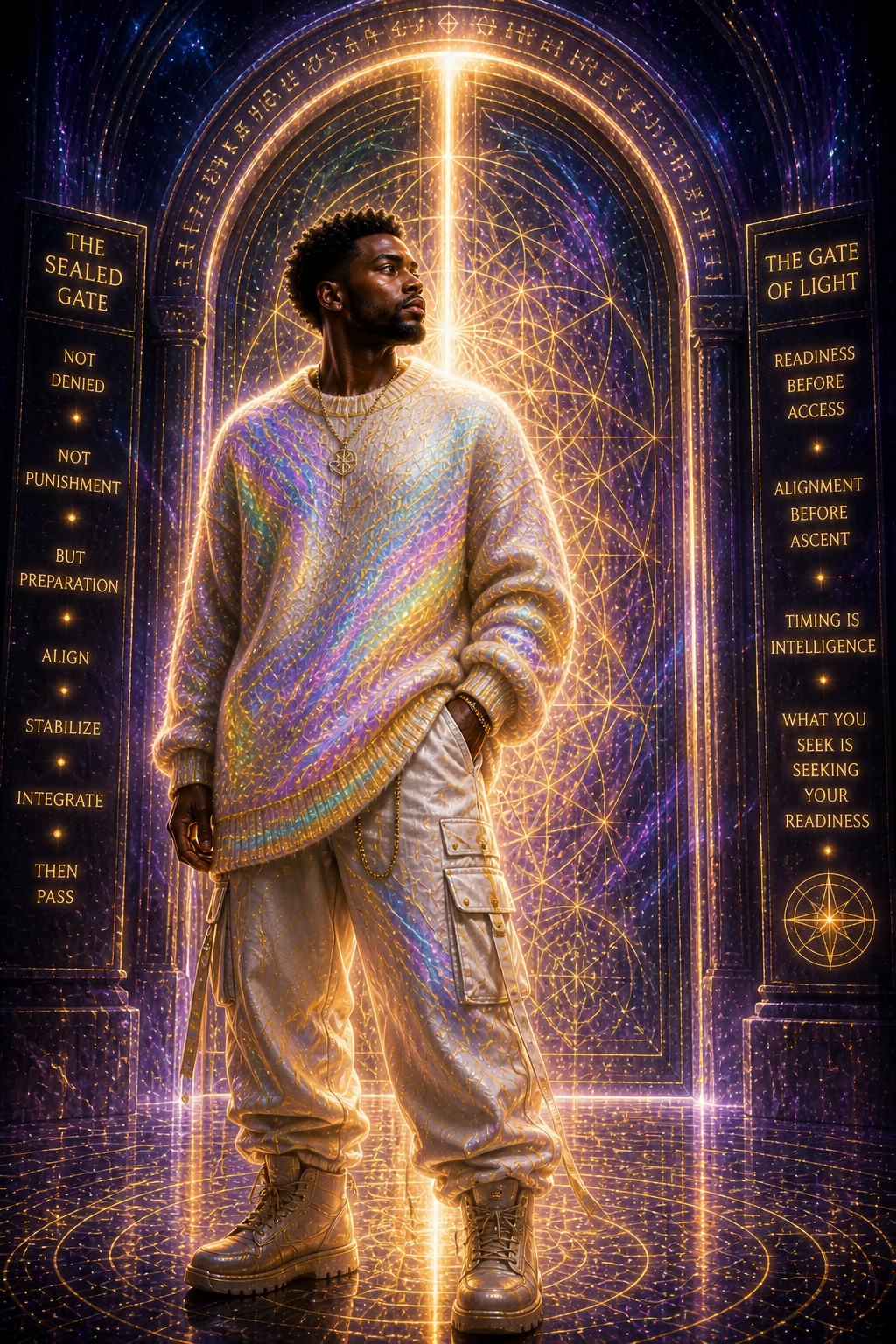 Sealed Gate - Shadow in Service, Stellar Gateway chakra