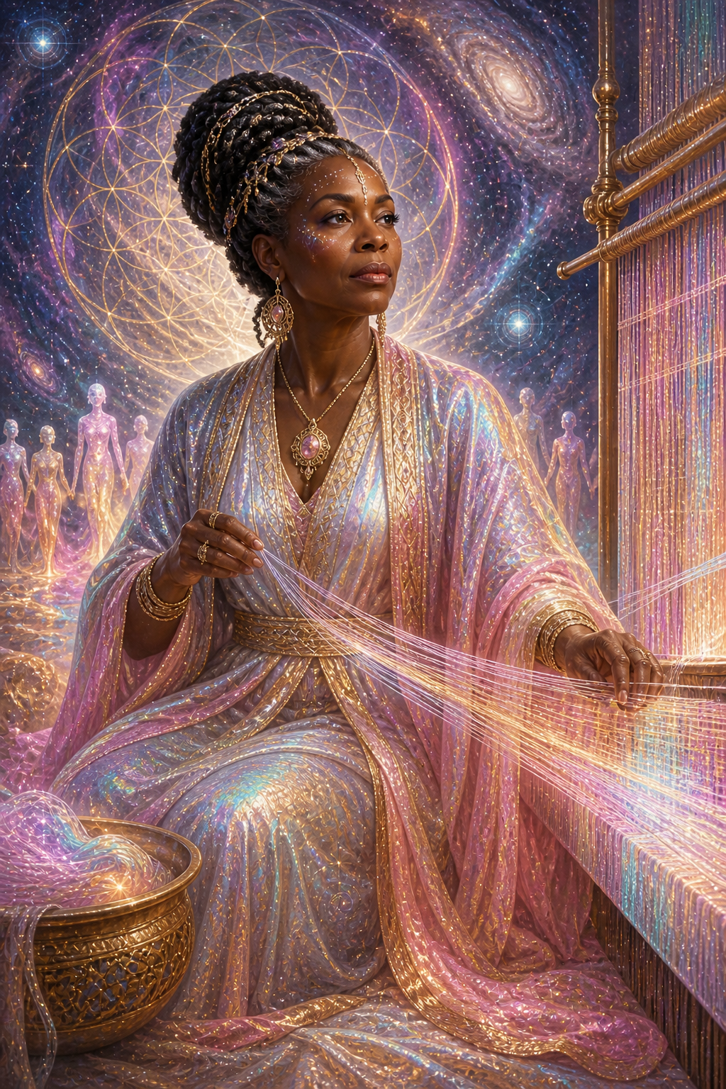 Soul Weaver aligned, stellar gateway chakra