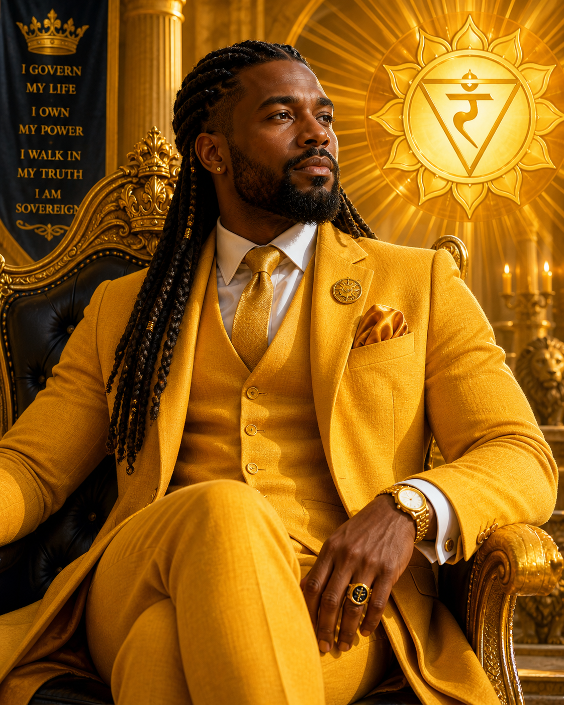 Sovereign aligned, solar plexus chakra