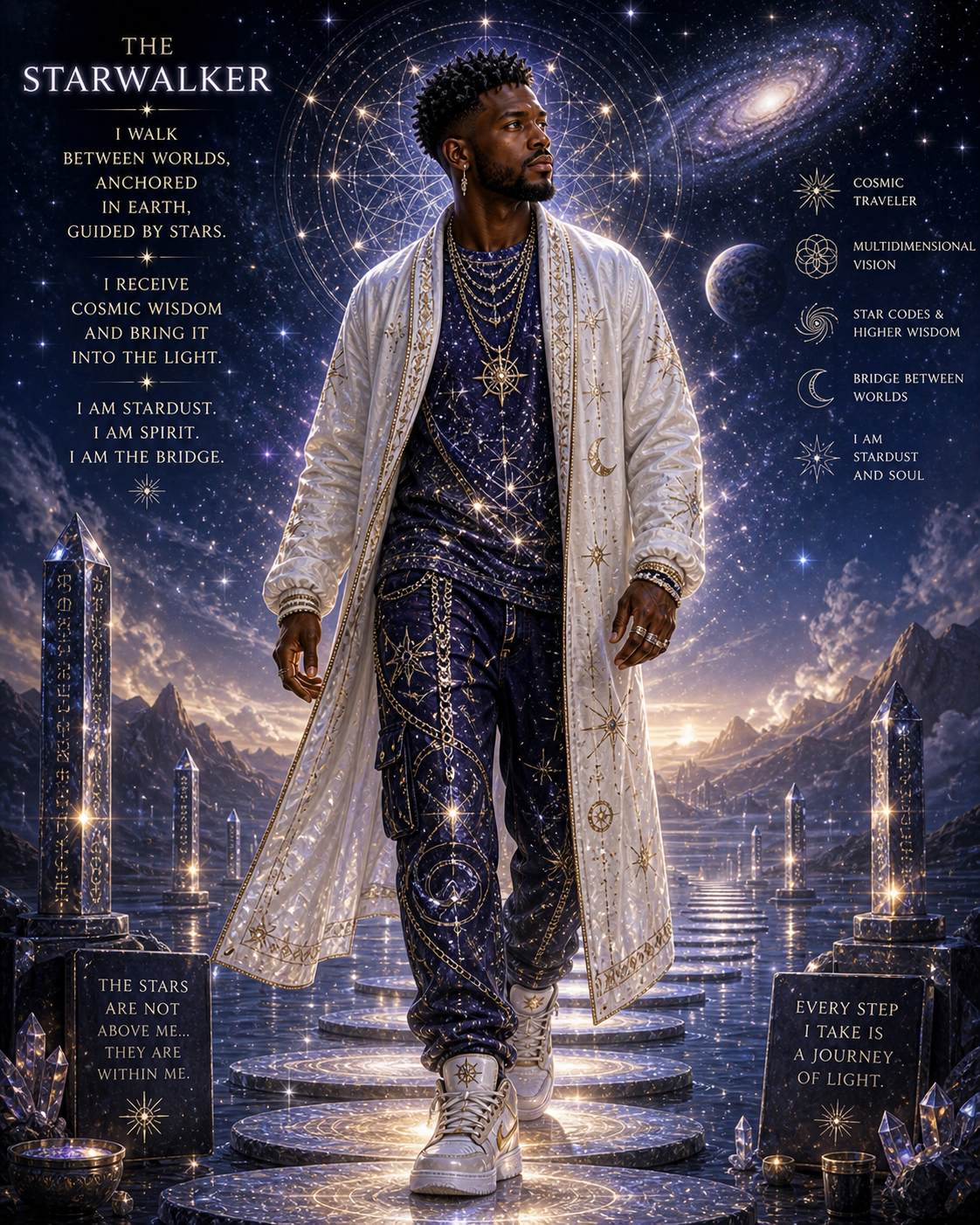 Starwalker aligned, soul star chakra