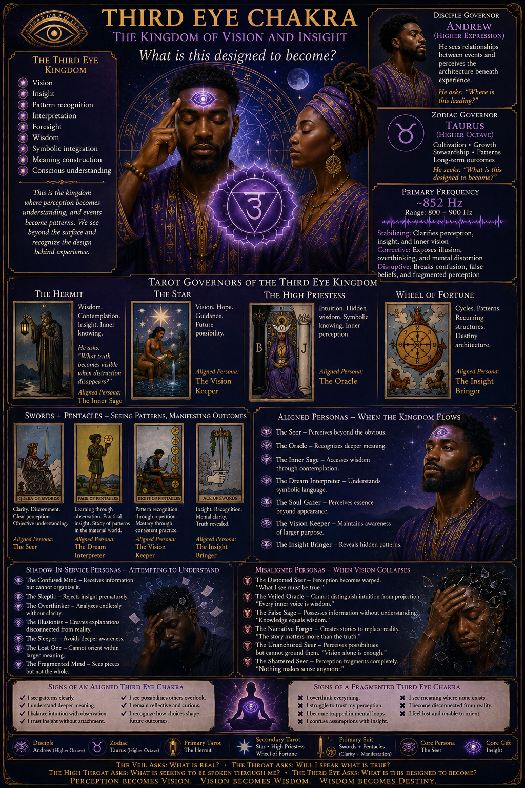 Third eye chakra guide and exploration
