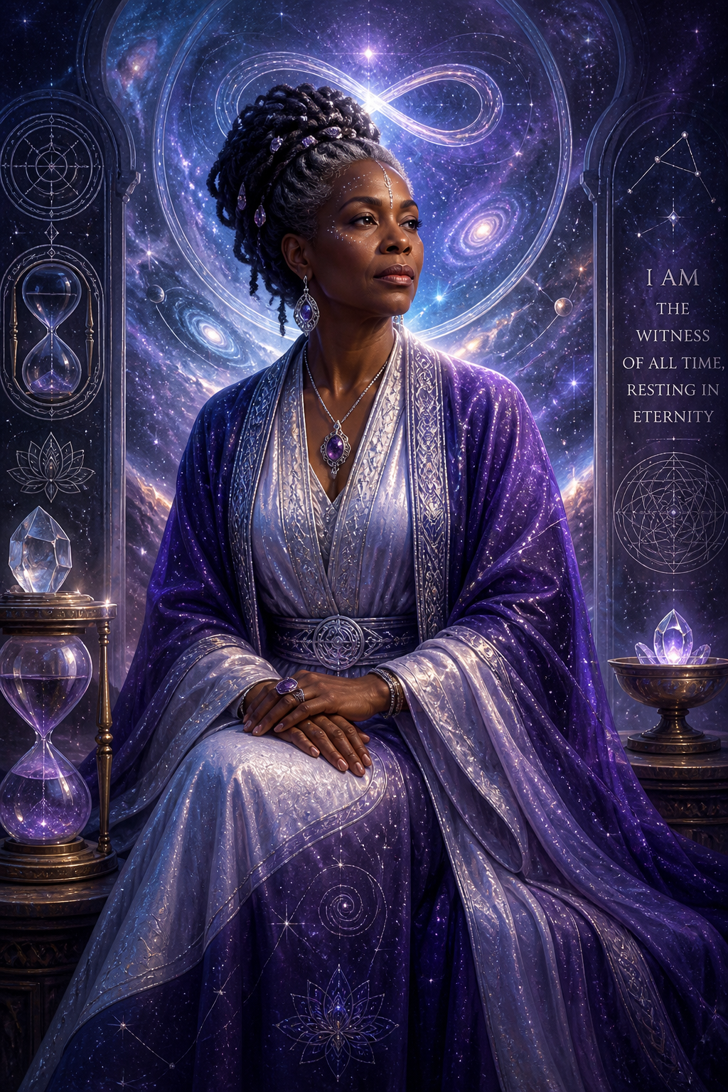 Timeless Witness aligned, stellar gateway chakra