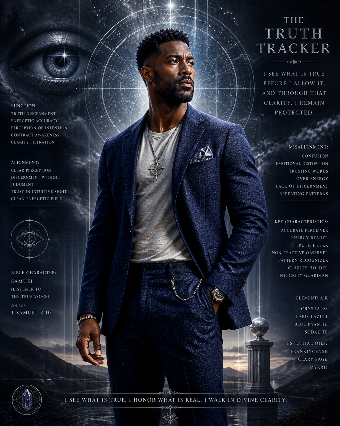 Truth Tracker, aligned sentinel chakra