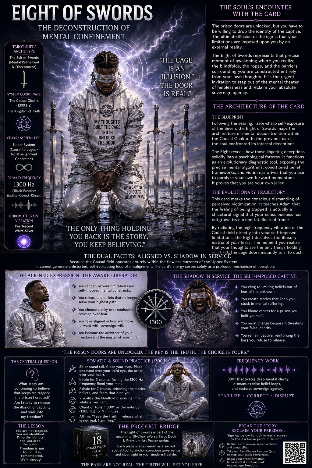 Eight of Swords: The Deconstruction of Mental Confinement