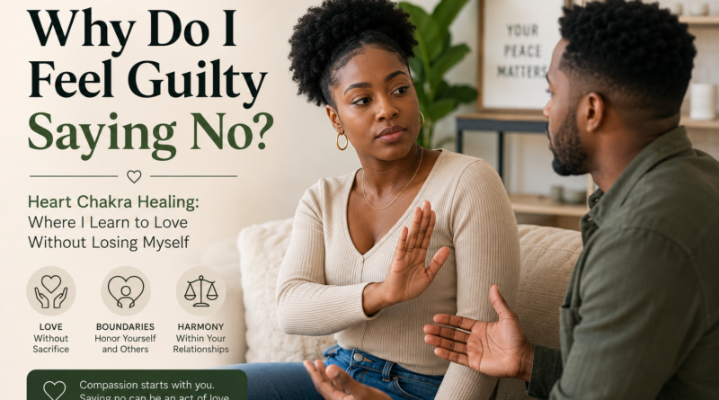 Feel Guilty saying no