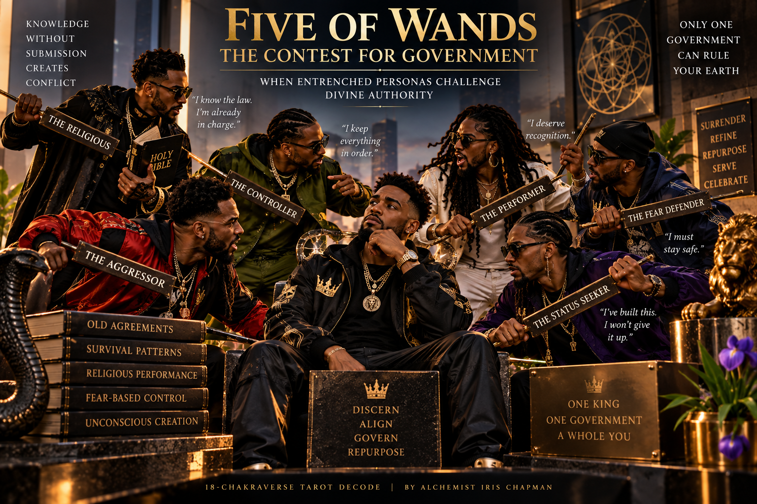 Five of Wands
