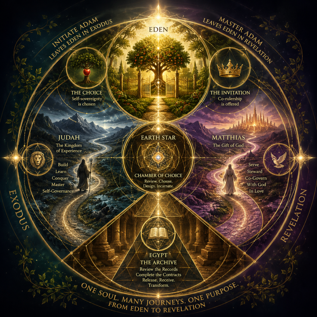 From Eden to Revelation - The Journeys of Adam.