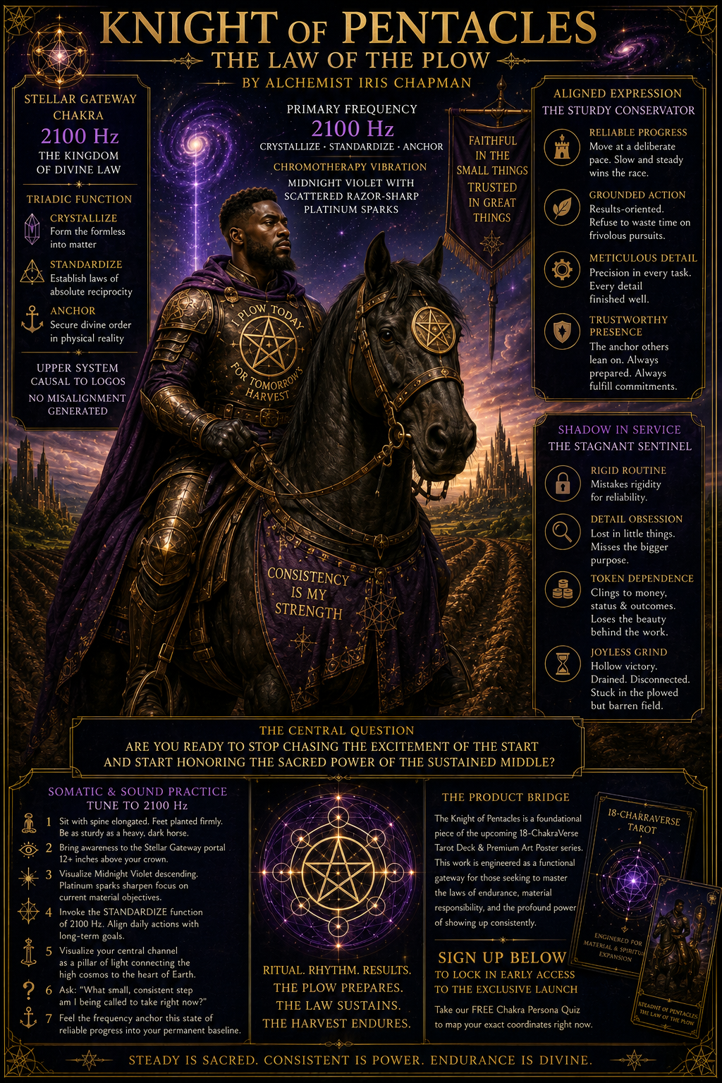 Knight of Pentacles: The Law of the Plow