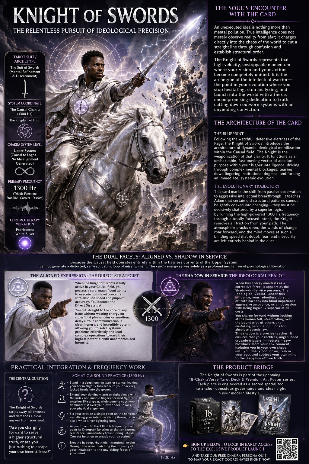 Knight of Swords: The Relentless Pursuit of Ideological Precision