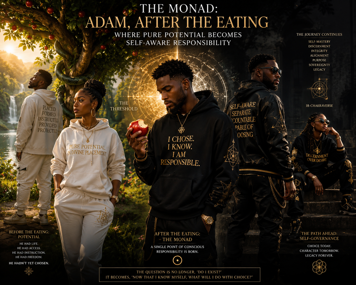 The Monad: Adam, After the Eating