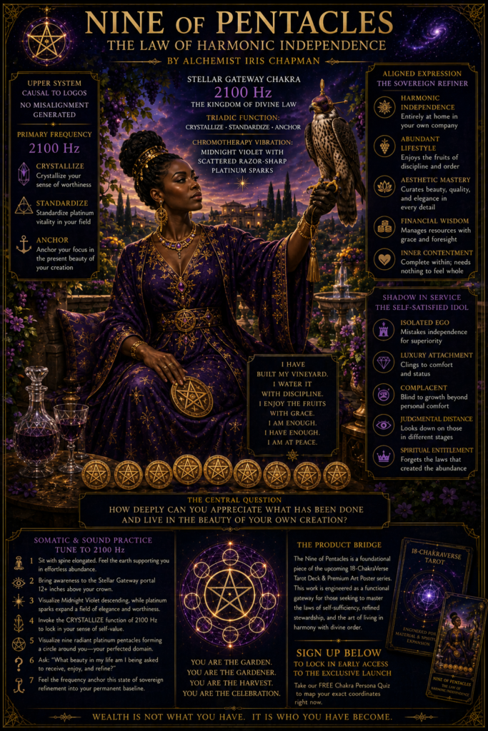 Nine of Pentacles
