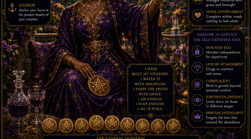 Nine of Pentacles