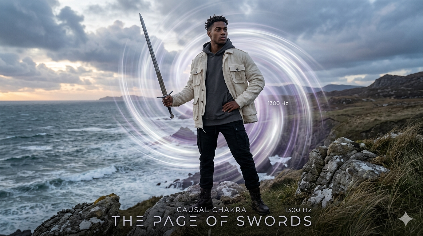 Page of Swords: The Vigilant Neophyte