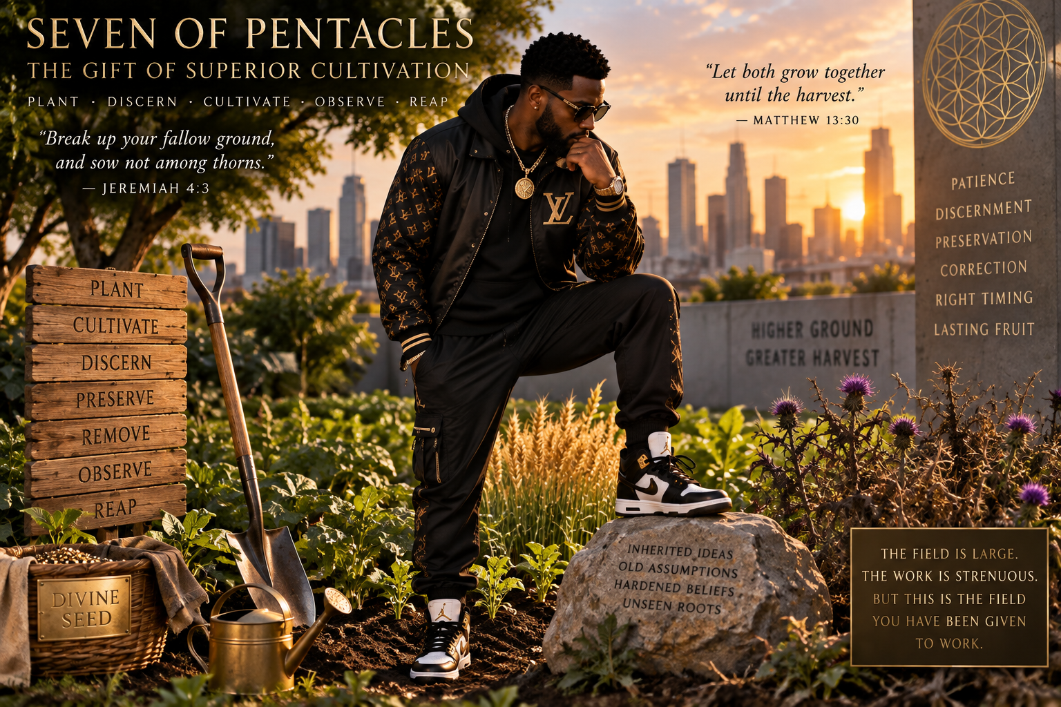 Seven of Pentacles: The Gift of Superior Cultivation