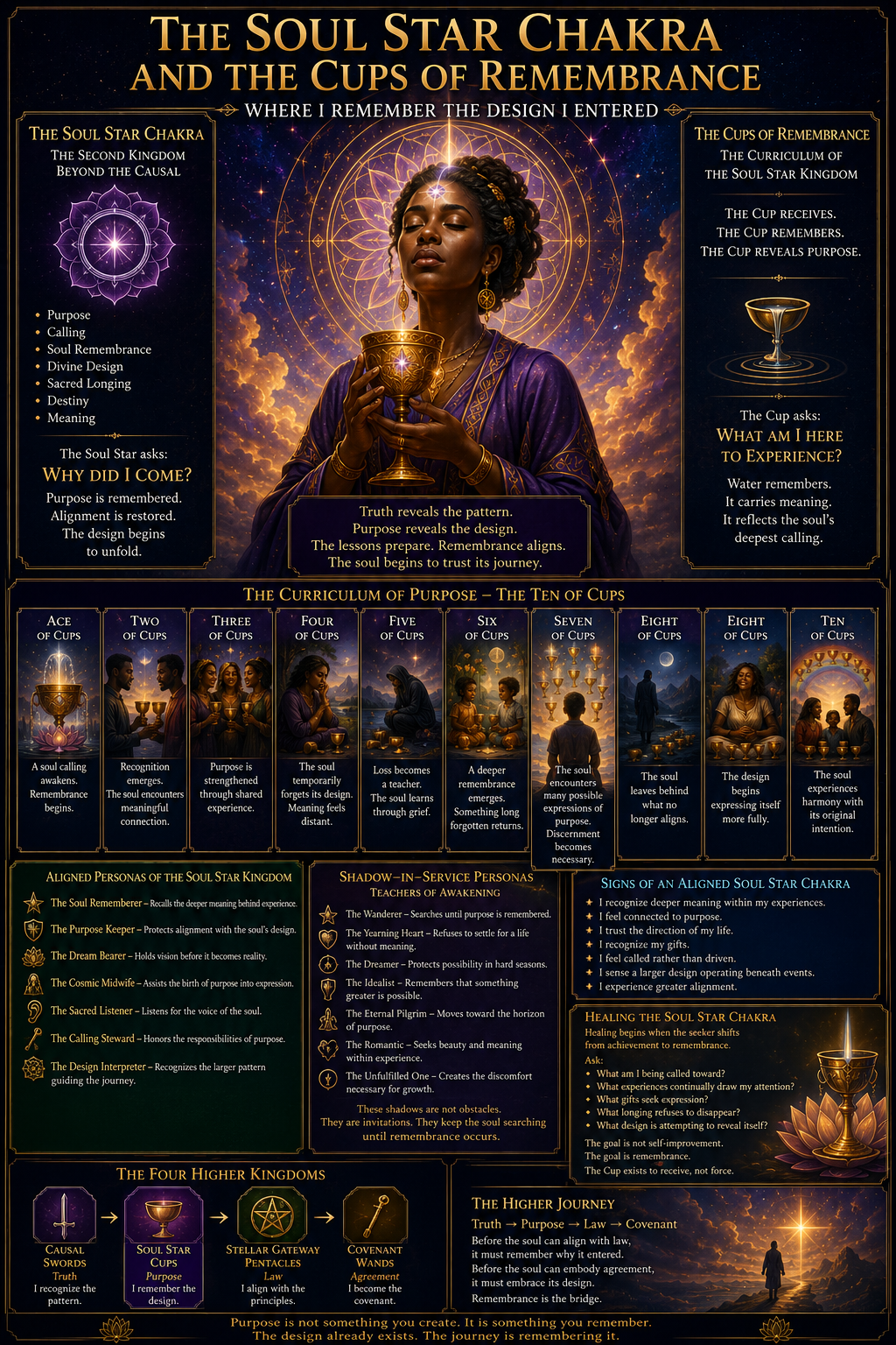 Soul star chakra and cosmic remembrance