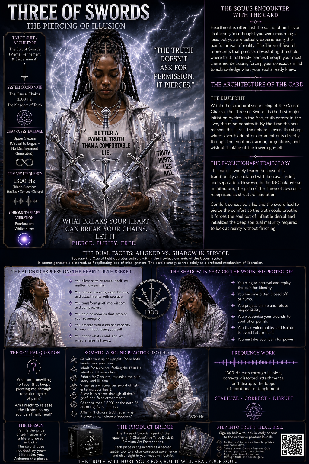 Three of Swords: The Piercing of Illusion