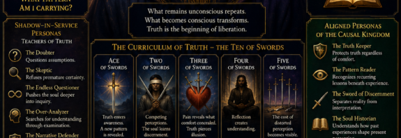 causal chakra and swords of truth