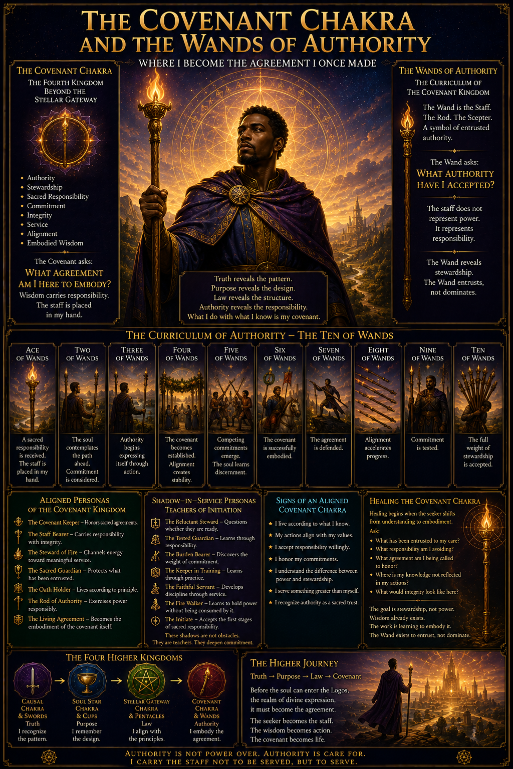 covenant chakra and the wand of authority