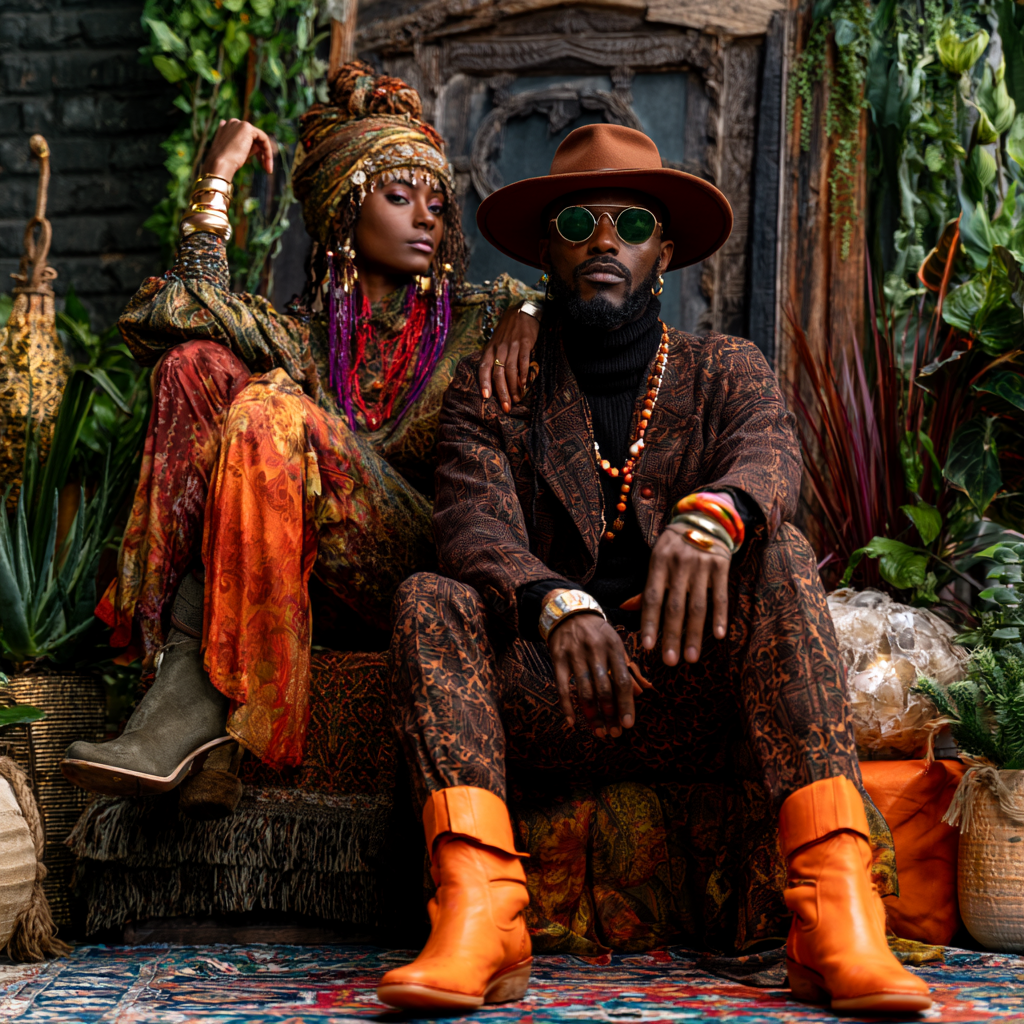 Chromotherapy And Boho Fashion