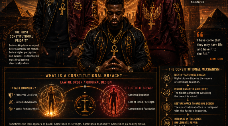 Constitutional Miracles of Christ: Category I