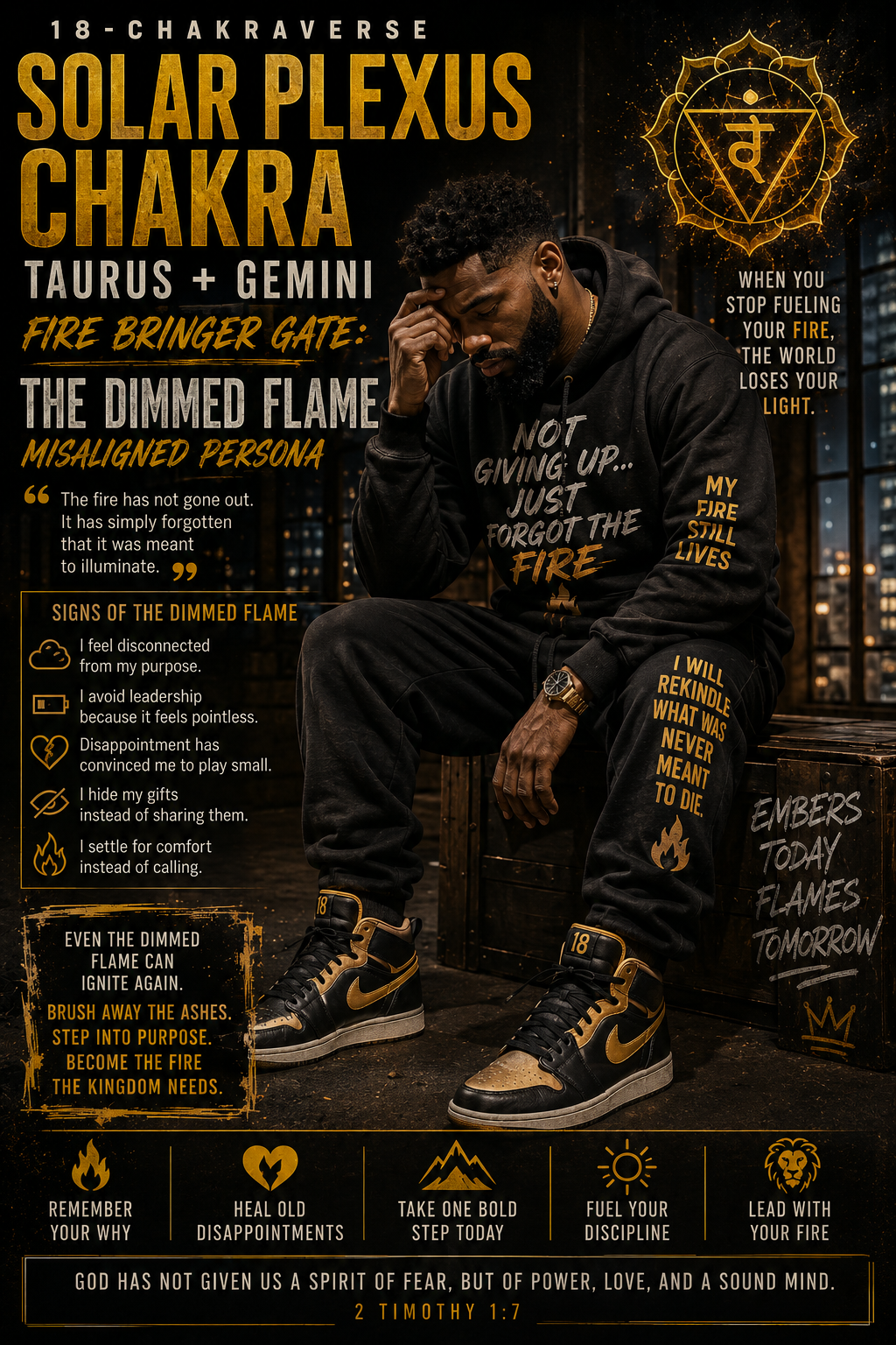 Dimmed Flame Misaligned