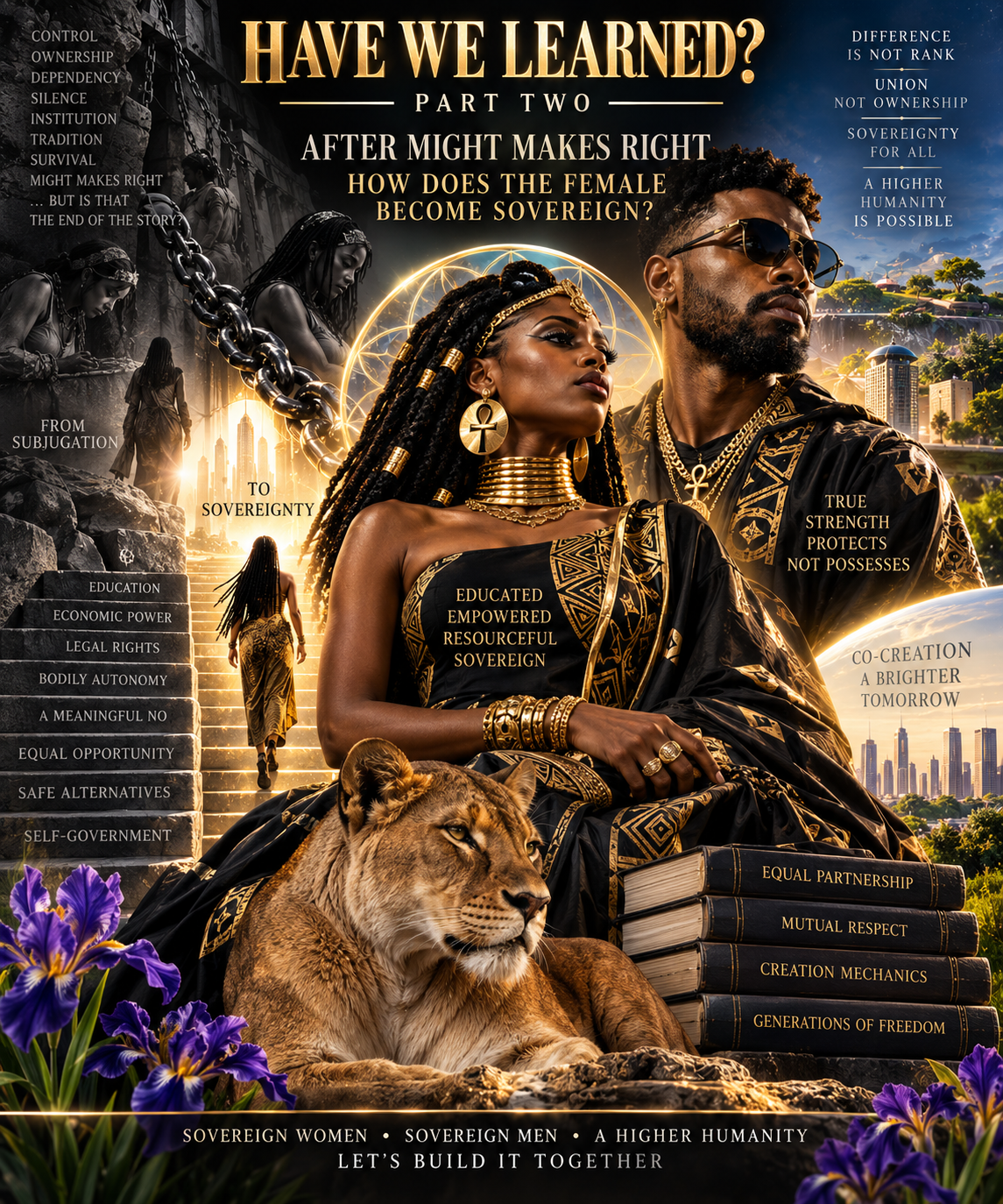 After Might Makes Right — How Does the Female Become Sovereign?