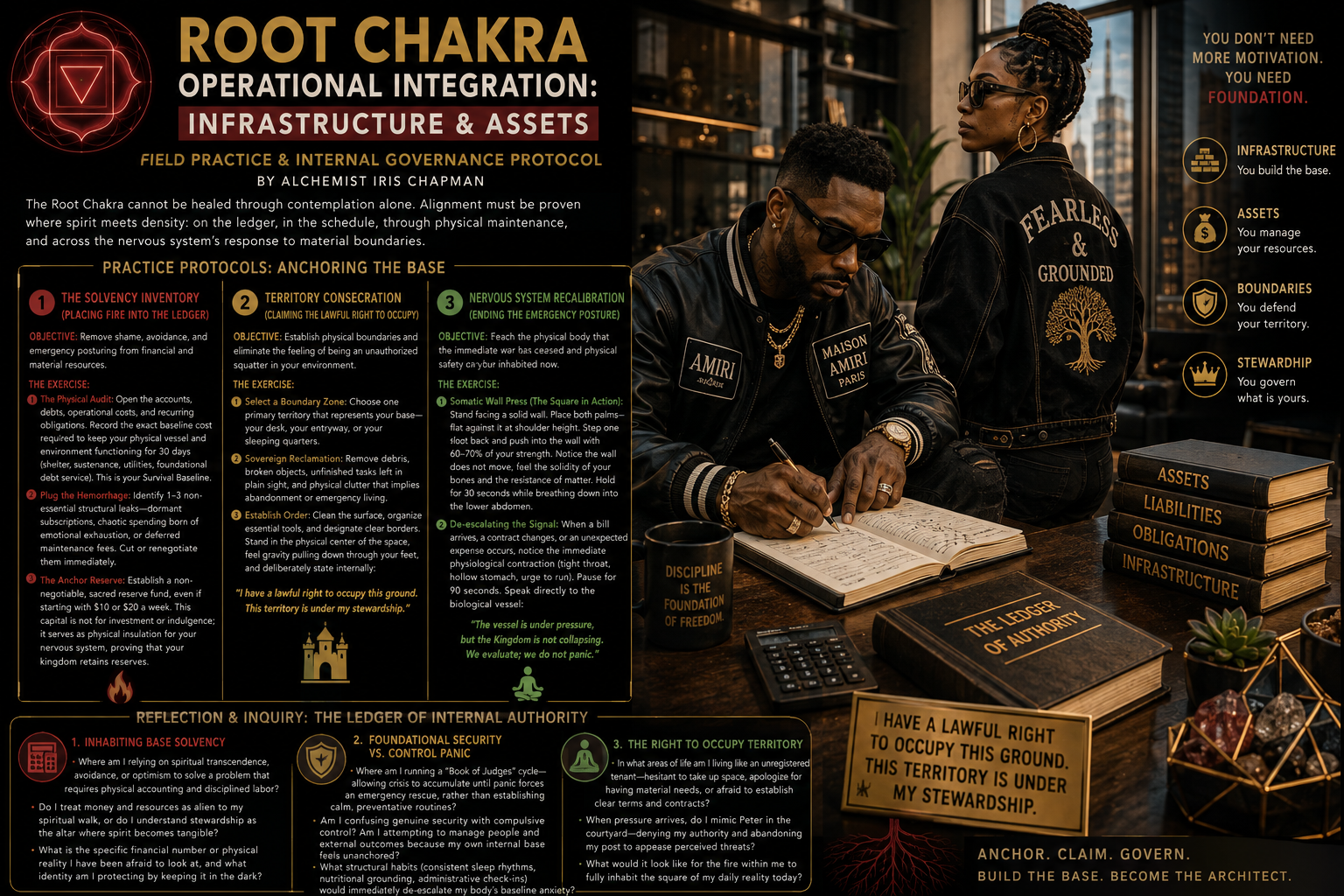 Root Chakra Operational Integration: Infrastructure & Assets