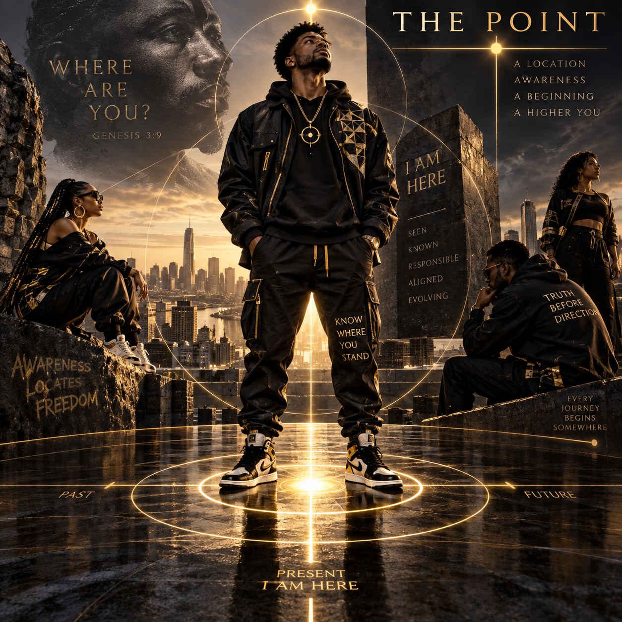 The Point: Where Adam Learns to Locate Himself